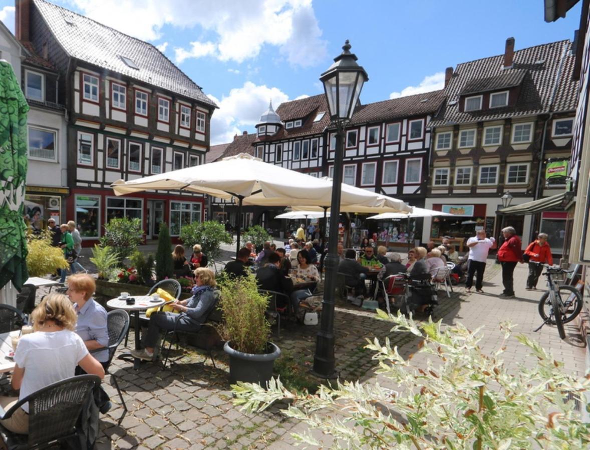 Fachwerk-Kultur-Pension Tangobruecke Einbeck Exterior foto